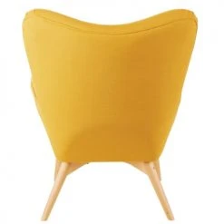 Maisons Du Monde Fauteuils Fauteuil Style Scandinave Jaune -Fauteuils, poufs et repose-pieds Soldes fauteuil style scandinave jaune 1000 3 40 138825 14