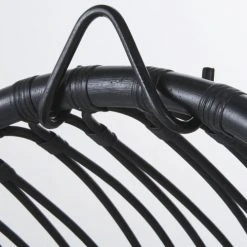 Maisons Du Monde Fauteuils Suspendus Fauteuil Suspendu Cannage En Rotin Noir -Fauteuils, poufs et repose-pieds Soldes fauteuil suspendu cannage en rotin noir 1000 16 19 209898 5