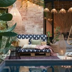 Maisons Du Monde Fauteuils Suspendus Fauteuil Suspendu En Rotin -Fauteuils, poufs et repose-pieds Soldes fauteuil suspendu en rotin 1000 15 18 209897 6