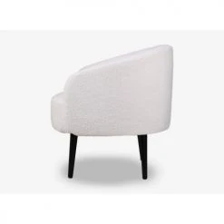 Artecosy Fauteuils Fauteuil Tissu Beige -Fauteuils, poufs et repose-pieds Soldes fauteuil tissu beige 4