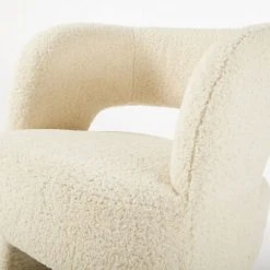 Maisons Du Monde Fauteuils Fauteuil Tripode à Bouclettes Blanches 8 Maisons Du Monde Fauteuils Fauteuil Tripode à Bouclettes Blanches -Fauteuils, poufs et repose-pieds Soldes fauteuil tripode a bouclettes blanches 1000 16 29 209949 4