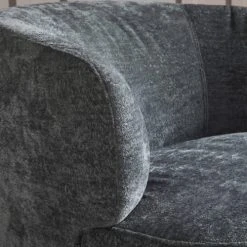 Signature Fauteuils Fauteuil Ultra Moelleux Avec Structure Métal Bleu Océan - L83 Cm -Fauteuils, poufs et repose-pieds Soldes fauteuil ultra moelleux avec structure metal bleu ocean l83 cm 5