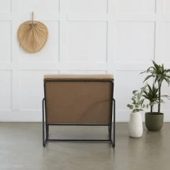 Bois Dessus Bois Dessous Fauteuils Fauteuil Velours Marron -Fauteuils, poufs et repose-pieds Soldes fauteuil velours marron 3