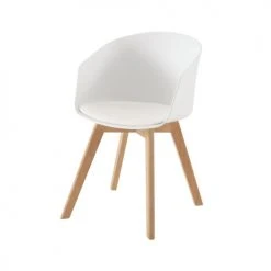 Maisons Du Monde Fauteuils Fauteuil Vintage Blanc