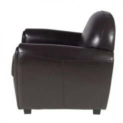 Grenier Alpin Fauteuils Fauteuil Vintage Cuir Marron -Fauteuils, poufs et repose-pieds Soldes fauteuil vintage cuir marron 2