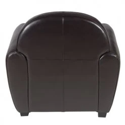 Grenier Alpin Fauteuils Fauteuil Vintage Cuir Marron -Fauteuils, poufs et repose-pieds Soldes fauteuil vintage cuir marron 3