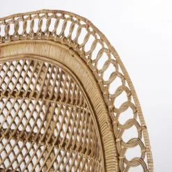 Maisons Du Monde Fauteuils Fauteuil Vintage En Rotin -Fauteuils, poufs et repose-pieds Soldes fauteuil vintage en rotin 1000 3 4 222142 4