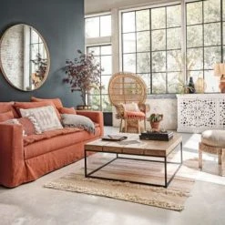 Maisons Du Monde Fauteuils Fauteuil Vintage En Rotin -Fauteuils, poufs et repose-pieds Soldes fauteuil vintage en rotin 1000 3 4 222142 5