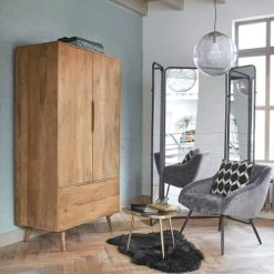 Maisons Du Monde Fauteuils Fauteuil Vintage En Velours Gris Et Métal -Fauteuils, poufs et repose-pieds Soldes fauteuil vintage en velours gris et metal 1000 16 20 165783 12