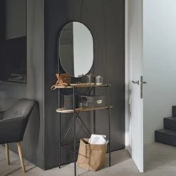 Maisons Du Monde Fauteuils Fauteuil Vintage Gris Anthracite -Fauteuils, poufs et repose-pieds Soldes fauteuil vintage gris anthracite 1000 14 25 165747 14