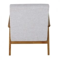 Maisons Du Monde Fauteuils Fauteuil Vintage Gris Clair -Fauteuils, poufs et repose-pieds Soldes fauteuil vintage gris clair 1000 11 11 216081 4