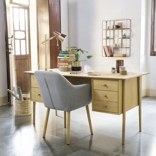 Maisons Du Monde Assises Fauteuil Vintage Gris Clair 5 Maisons Du Monde Assises Fauteuil Vintage Gris Clair – Image 5