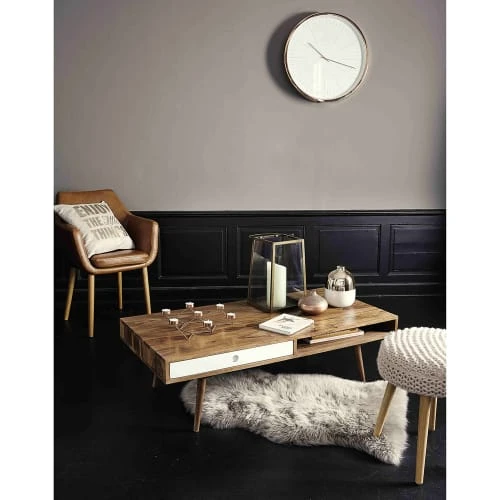 Maisons Du Monde Assises Fauteuil Vintage Marron 6 Maisons Du Monde Assises Fauteuil Vintage Marron – Image 6