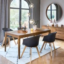 Maisons Du Monde Assises Fauteuil Vintage Noir -Fauteuils, poufs et repose-pieds Soldes fauteuil vintage noir 1000 14 1 176219 5