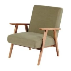Maisons Du Monde Fauteuils Fauteuil Vintage Gris Anthracite -Fauteuils, poufs et repose-pieds Soldes fauteuil vintage vert kaki hermann 1000 4 9 176022 1
