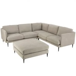 Meubles & Design Poufs Grand Pouf Carré En Tissu Gris 11 Meubles & Design Poufs Grand Pouf Carré En Tissu Gris -Fauteuils, poufs et repose-pieds Soldes grand pouf carre en tissu gris 5