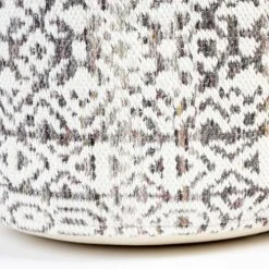 Drawer Poufs Pouf à Motifs D60cm Marron / Blanc -Fauteuils, poufs et repose-pieds Soldes pouf a motifs d60cm marron blanc 2