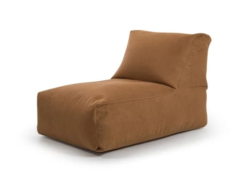 Sitting Point Poufs Pouf Aspect Cuir Surpiqué Coloris Caramel 65x100x65 1 Sitting Point Poufs Pouf Aspect Cuir Surpiqué Coloris Caramel 65x100x65