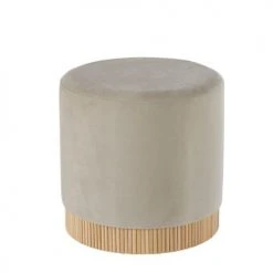 Maisons Du Monde Poufs Pouf Beige