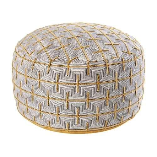 Maisons Du Monde Poufs Pouf Brodé à Relief Motifs Graphiques 1 Maisons Du Monde Poufs Pouf Brodé à Relief Motifs Graphiques