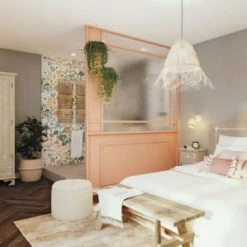 Maisons Du Monde Poufs Pouf Coffre Capitonné Crème -Fauteuils, poufs et repose-pieds Soldes pouf coffre capitonne creme 1000 6 20 211826 8