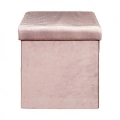 The Home Deco Factory Poufs Pouf Coffre De Rangement Rose Poudré 8 The Home Deco Factory Poufs Pouf Coffre De Rangement Rose Poudré -Fauteuils, poufs et repose-pieds Soldes pouf coffre de rangement rose poudre 2