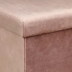 The Home Deco Factory Poufs Pouf Coffre De Rangement Rose Poudré 10 The Home Deco Factory Poufs Pouf Coffre De Rangement Rose Poudré -Fauteuils, poufs et repose-pieds Soldes pouf coffre de rangement rose poudre 4