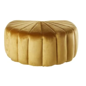 Maisons Du Monde Poufs Pouf Coquillage Doré 6 Maisons Du Monde Poufs Pouf Coquillage Doré – Image 6