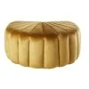 Maisons Du Monde Poufs Pouf Coquillage Doré