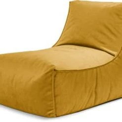 Sitting Point Poufs Pouf D'intérieur Avec Dossier Aspect Velours Vieux Rose 65x100x65cm -Fauteuils, poufs et repose-pieds Soldes pouf d interieur avec dossier aspect velours moutarde 65x100x65cm