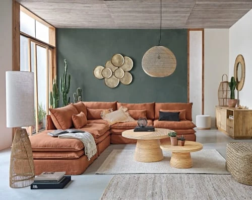 Maisons Du Monde Poufs Pouf écru Base En Rotin 3 Maisons Du Monde Poufs Pouf écru Base En Rotin – Image 3
