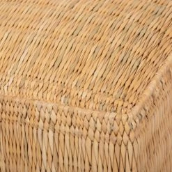 HYDILE Poufs Pouf En Jonc -Fauteuils, poufs et repose-pieds Soldes pouf en jonc 2