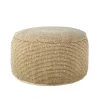Maisons Du Monde Poufs Pouf En Jonc De Mer Et Coton