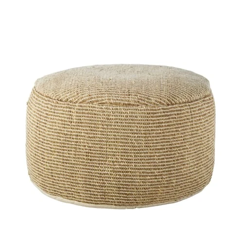 Maisons Du Monde Poufs Pouf En Jonc De Mer Et Coton 1 Maisons Du Monde Poufs Pouf En Jonc De Mer Et Coton