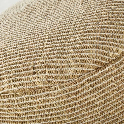 Maisons Du Monde Poufs Pouf En Jonc De Mer Et Coton 2 Maisons Du Monde Poufs Pouf En Jonc De Mer Et Coton – Image 2