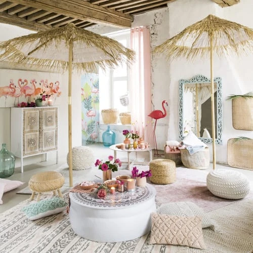 Maisons Du Monde Poufs Pouf En Jonc De Mer Tressé 5 Maisons Du Monde Poufs Pouf En Jonc De Mer Tressé – Image 5