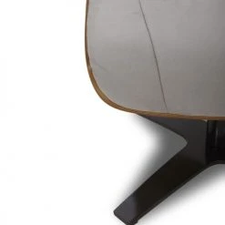 My New Design Repose-pieds Pouf En Microfibre Et Chêne Naturel - Microfibre Gris -Fauteuils, poufs et repose-pieds Soldes pouf en microfibre et chene naturel microfibre gris 2