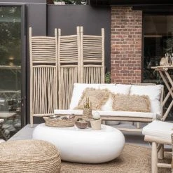 Bazar Bizar Poufs Pouf En Raphia Naturel -Fauteuils, poufs et repose-pieds Soldes pouf en raphia naturel 4