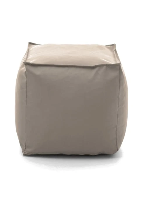 Talamo Italia Poufs Pouf En Tissu Beige 1 Talamo Italia Poufs Pouf En Tissu Beige