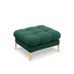 Micadoni Home Poufs Pouf En Tissu Structuré Rouge Foncé -Fauteuils, poufs et repose-pieds Soldes pouf en tissu structure vert
