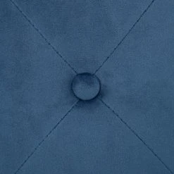 Beliani Poufs Pouf En Velours Bleu Foncé 9 Beliani Poufs Pouf En Velours Bleu Foncé -Fauteuils, poufs et repose-pieds Soldes pouf en velours bleu fonce 3