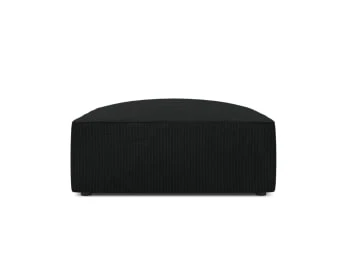 Micadoni Home Poufs Pouf En Velours Côtelé Bleu 6 Micadoni Home Poufs Pouf En Velours Côtelé Bleu – Image 6