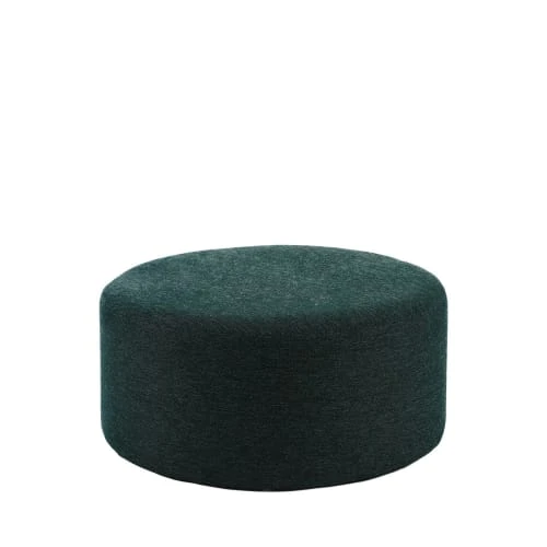 Pomax Poufs Pouf En Velours D80cm Vert 1 Pomax Poufs Pouf En Velours D80cm Vert