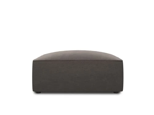 Micadoni Home Poufs Pouf En Velours Gris Foncé 1 Micadoni Home Poufs Pouf En Velours Gris Foncé