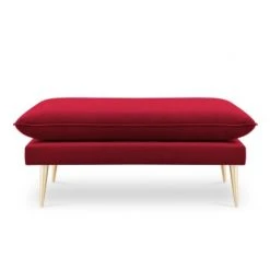 Micadoni Home Poufs Pouf En Velours Rouge 8 Micadoni Home Poufs Pouf En Velours Rouge -Fauteuils, poufs et repose-pieds Soldes pouf en velours rouge 2