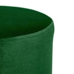 Nordlys Poufs Pouf En Velours Vert Et Base En Bois 11 Nordlys Poufs Pouf En Velours Vert Et Base En Bois -Fauteuils, poufs et repose-pieds Soldes pouf en velours vert et base en bois 5