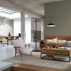 Maisons Du Monde Poufs Pouf Imitation Cuir Marron -Fauteuils, poufs et repose-pieds Soldes pouf imitation cuir marron 1000 7 39 222792 5