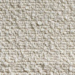 MX HOME Poufs Pouf Ottoman En Bouclette Blanc Crème -Fauteuils, poufs et repose-pieds Soldes pouf ottoman en bouclette blanc creme 3