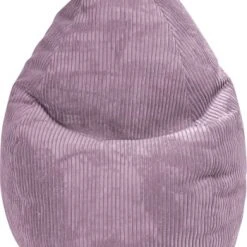 Sitting Point Poufs Pouf Poire XL D'intérieur Velours Grosse Cote Mauve 70x110cm -Fauteuils, poufs et repose-pieds Soldes pouf poire xl d interieur velours grosse cote mauve 70x110cm 3
