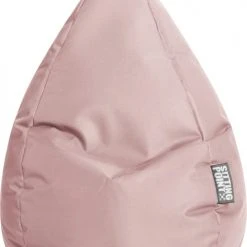 Sitting Point Poufs Pouf Poire XXL D'intérieur Vieux Rose 80x130cm